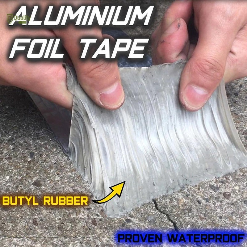 Heavy Duty Aluminum Foil Butyl Waterproof Repair Tape