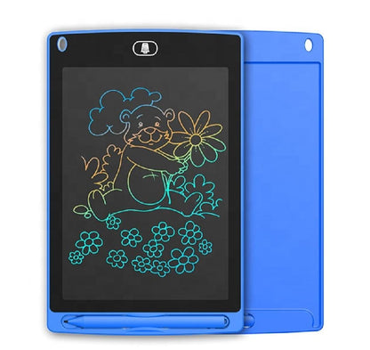 8.5 inch Multicolor Tablet Price | LCD writing tablet for kids - digital drawing pad - erasable writing board - writing pad (random color)