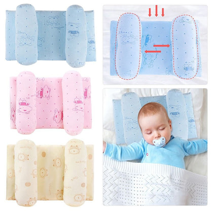 Adjustable Baby Sleeping Support Pillow Anti Roll Cushion And Neck Protection -Infant Sleep Positioner