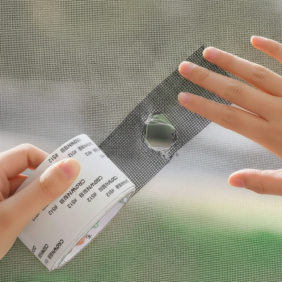 Window Screen Net Repair Tape – Strong Adhesive Mesh Tape For Door & Window Screen Repair, Easy Fix For Holes And Tears | 2 Mete
