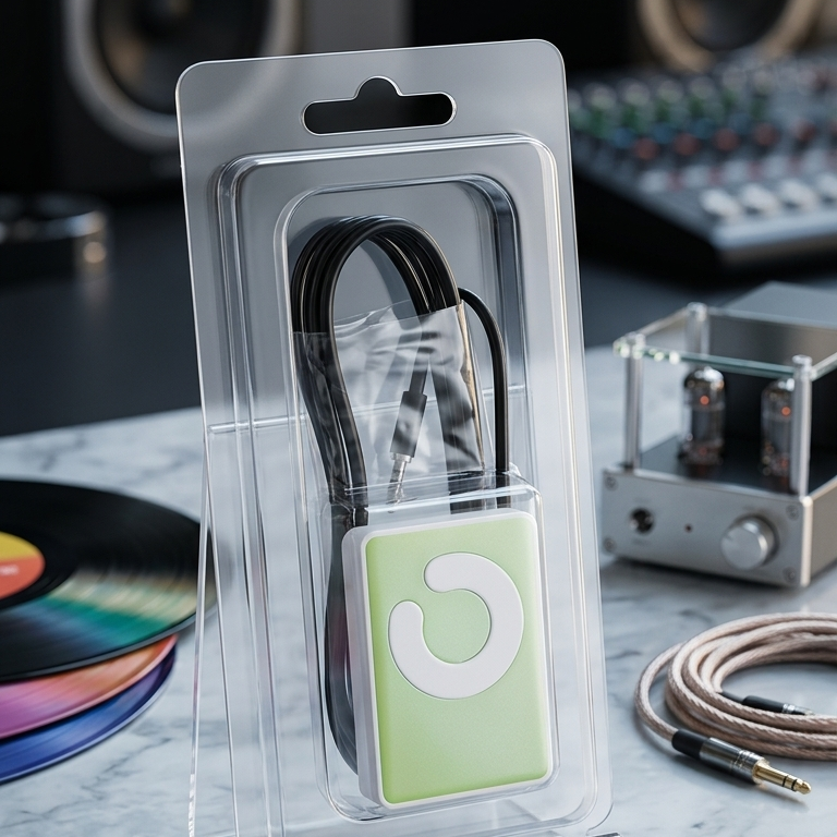 Shuffle Mini MP3 Player – Portable Music Player With SD Card Support, Handsfree Earphones & USB Charging Cable