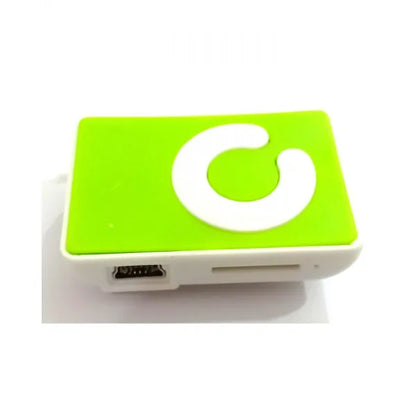 Shuffle Mini MP3 Player – Portable Music Player With SD Card Support, Handsfree Earphones & USB Charging Cable